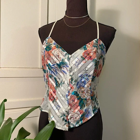 Vintage Victorias Secret Gold Label Tank Top - Picture 1 of 6